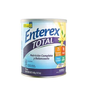 1 Enterex Total Nutricion Completa Vainilla Polvo Tarro 400 grs.001-070-00380
